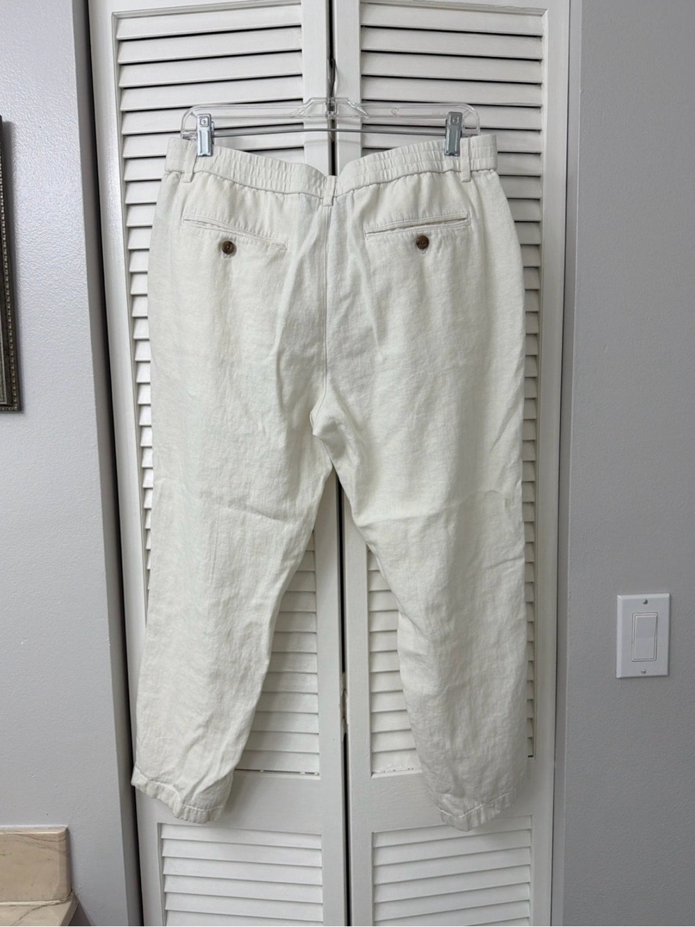 Banana Republic Men’s Linen Blend Pants (size 34x30) - Picture 4 of 5